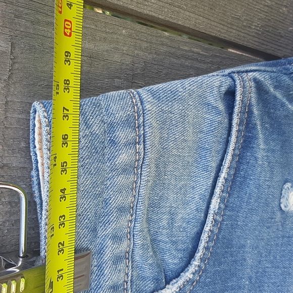 Women's Soulcal & Co denim Distressed mini skirt size xxs - Picture 6 of 6